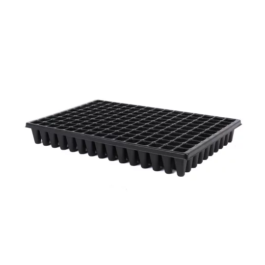 QuickPot Saatplatte für Blumen & Jungpflanzen 150 Zellen 30x30x65 mm – Profi Anzuchtplatte