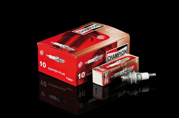 spark plug, copper plus, car part, ignition accessory, box