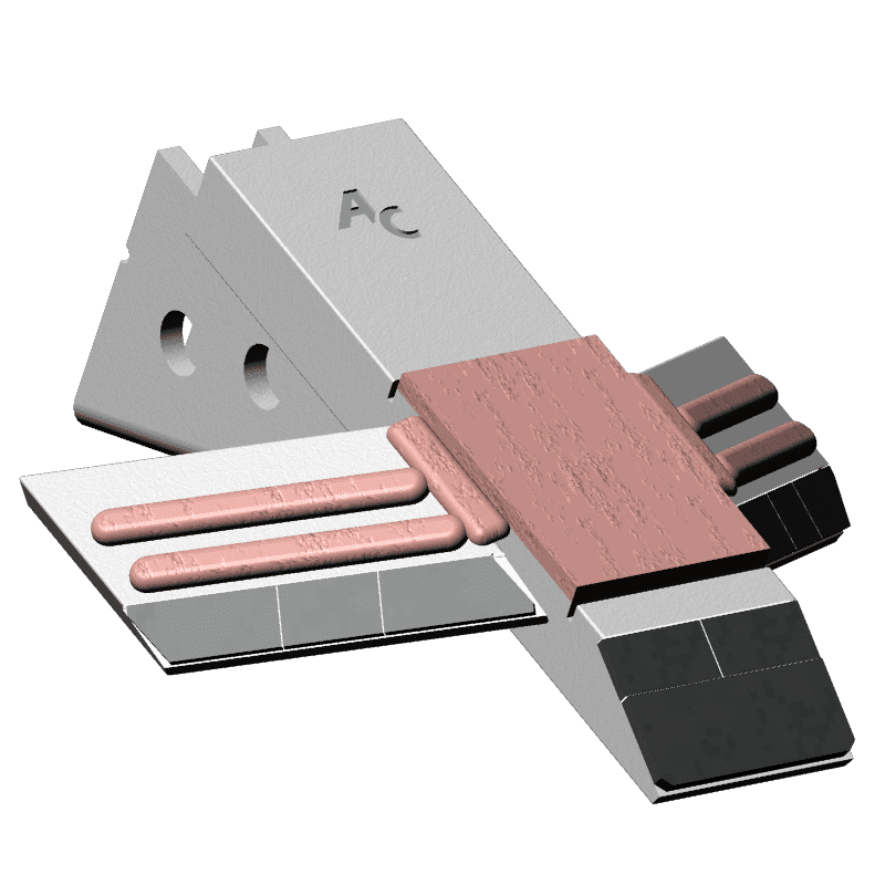 BL41389 TIEFENLOCKERERMEIßEL passend für RAZOL - AVR 004529+Flügelschare+Hartauftrag +BRC 1070