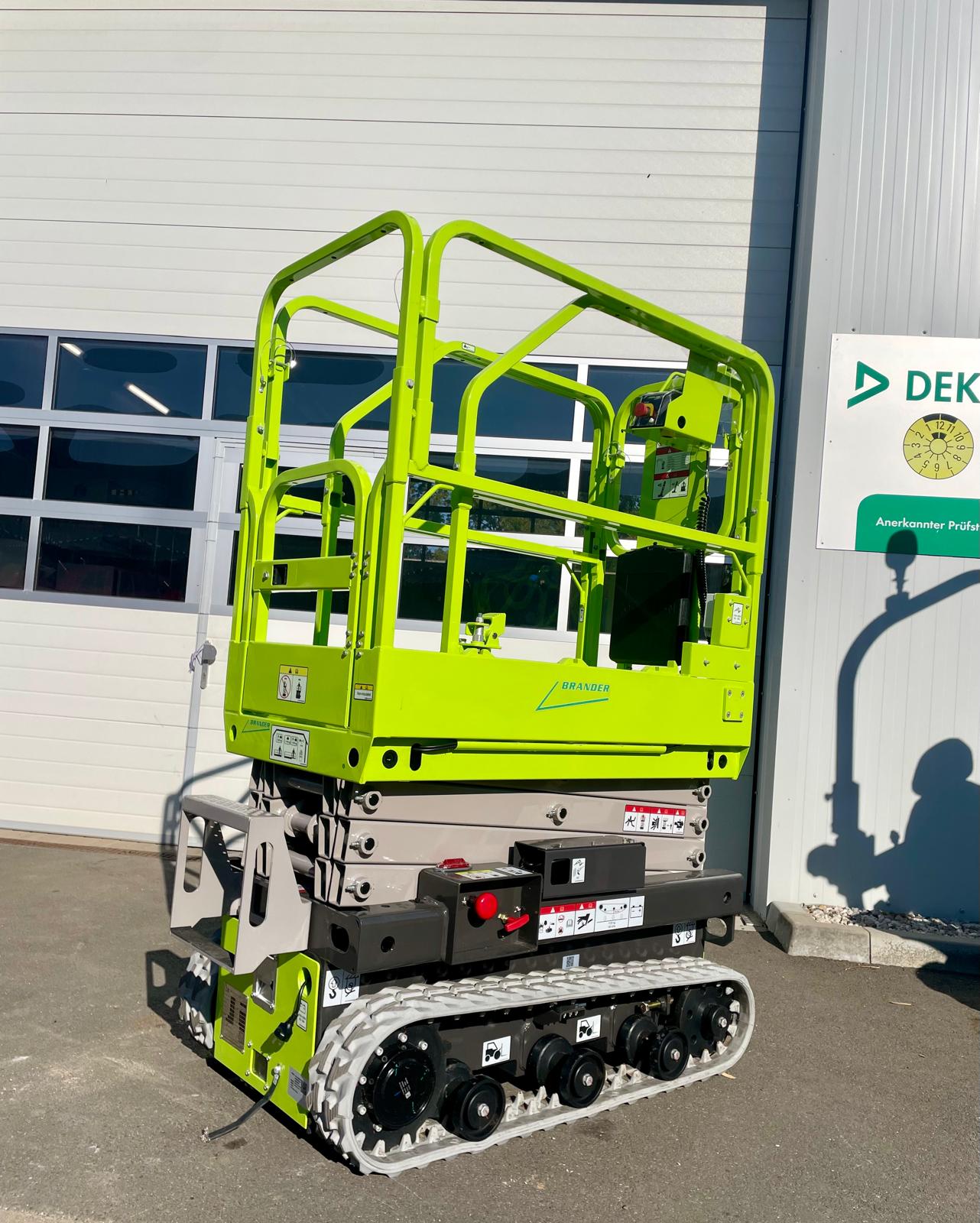 Nacelle ciseaux chenillée Zoomlion, hauteur de travail de 6,5 m – plateforme de travail électrique sur chenilles