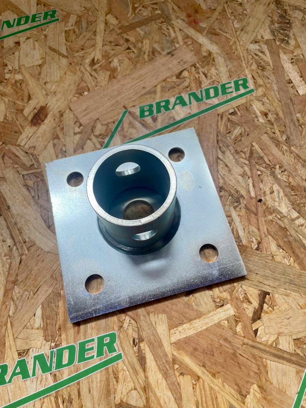 Adapter für Stützfuss verzinkt