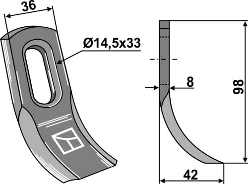 Universal Y-blade