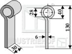BL3973 Mittelschlegel 130 für Quivogne