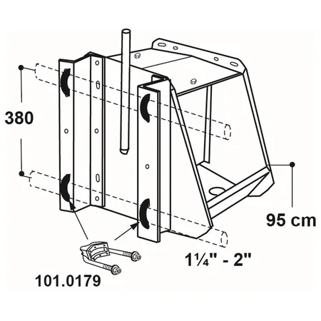 Patura Doppel Trogtränke mit Schwimmerventil, Modell 620