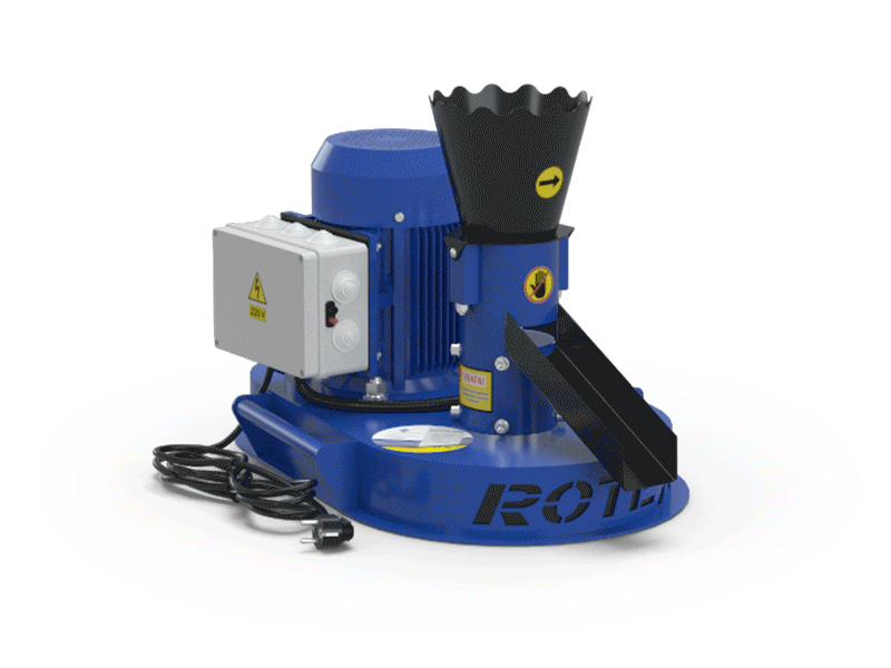 Pelletpresse 40 kg/h – Granulatpresse 2,2 kW 230V | Futterpellet Maschine