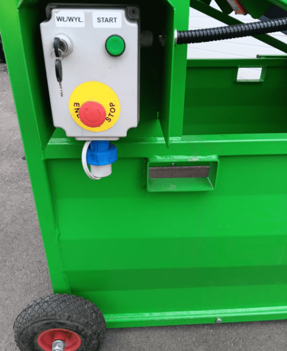 BRANDER Vibrations-Erdsieb / Kompostsieb Mini – Kompakte Siebmaschine für Erde, Kompost, Kies & Sand