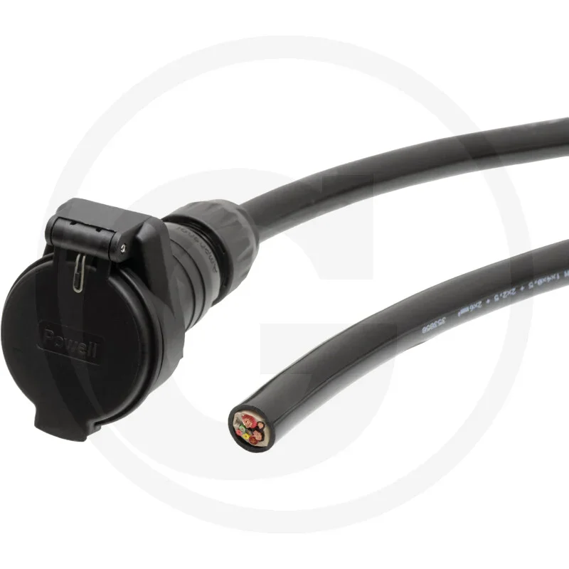 ISOBUS (IBIC) cable 10.0 m | 10.0 mm² | 9 poles - socket + open end