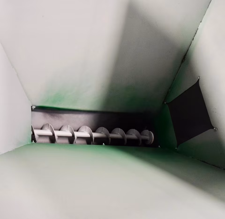 Wood chip conveying system 3.5 m³ - Efficient wood chip bunker & dosing