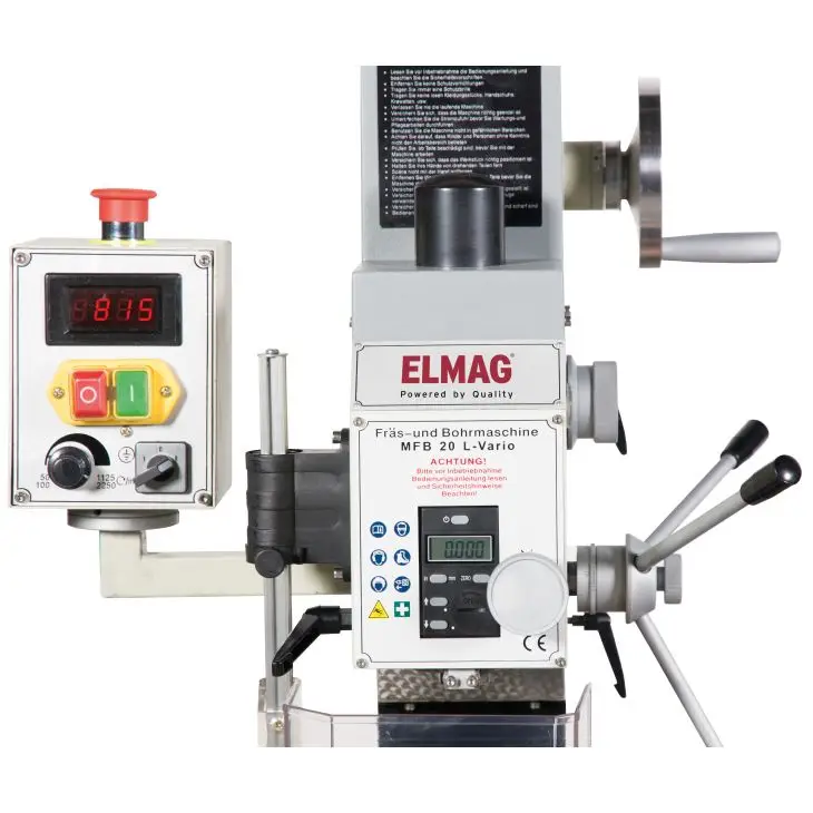Fräsmaschine, Bohrmaschine, Werkzeugmaschine, Elmag, Vario