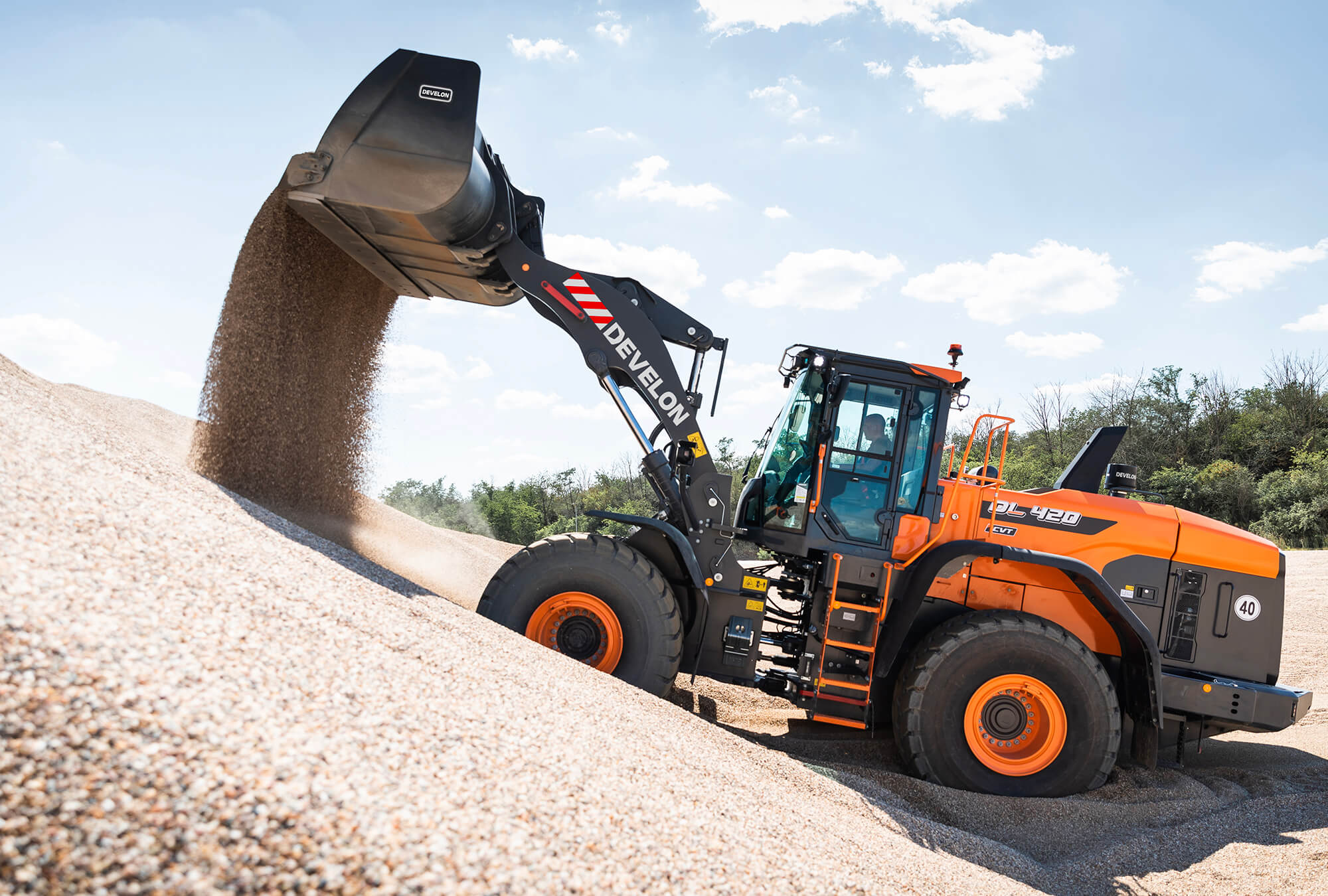 Radlader Develon DL420CVT-7