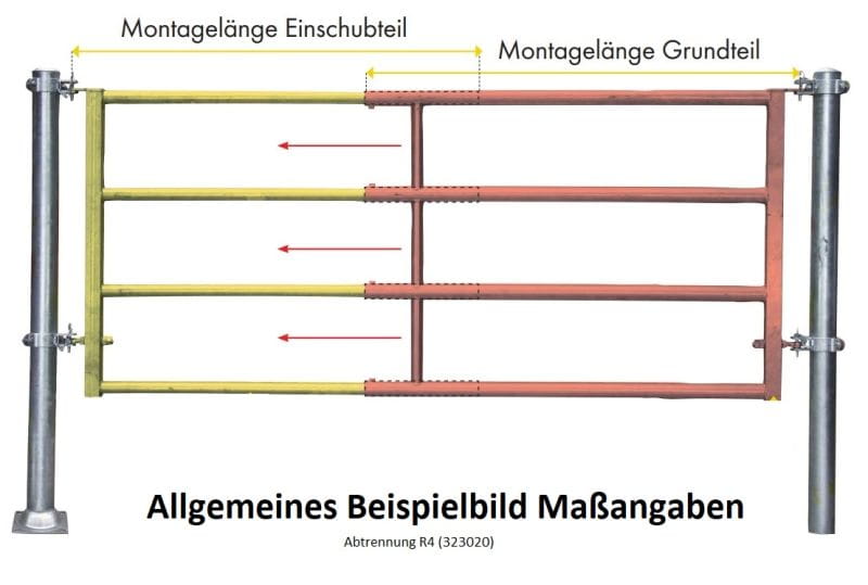 Patura R5 insert, frame and gate