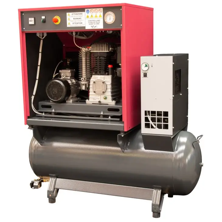 Kompressor, Luftkompressor, Industrie, Motor, Tank