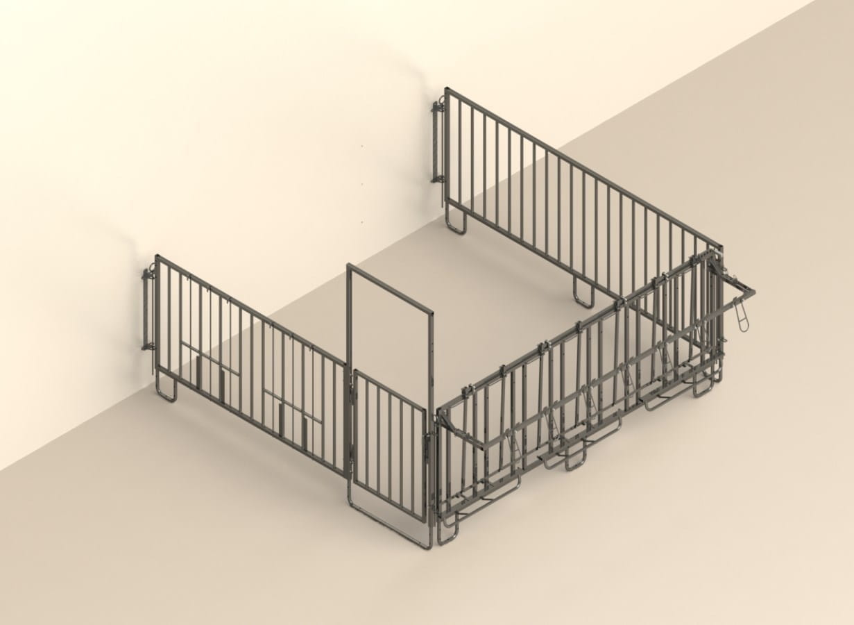 Kerbl Kälber Zaunaufstallung - für 5 Kälber