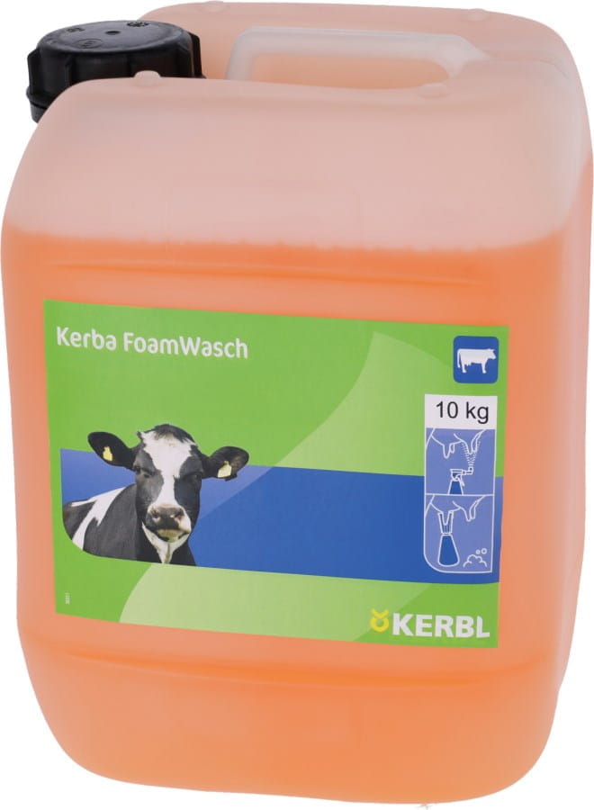 Kerbl Reinigungsschaum für Euter FoamWasch - 10L