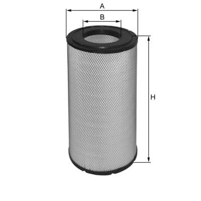 BLHP2671 FIL Filter HP2671 Luftfilterelement