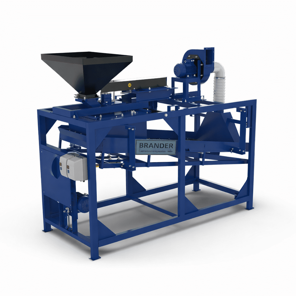 Professional sunflower seed shelling machine · 500 kg/h · Industrial sheller