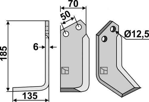 BL4985 Fräsmesser L - passend zu Celli 522515