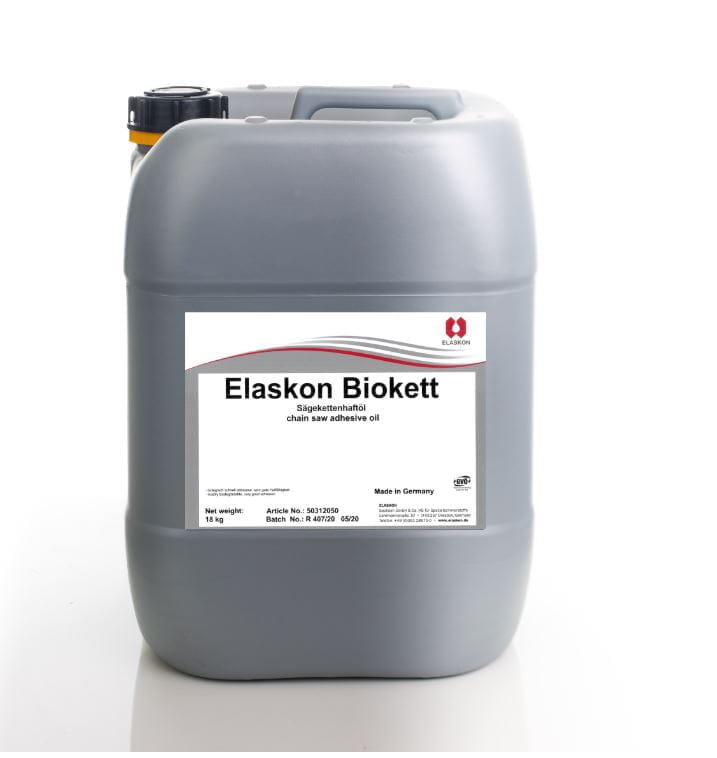 Saw chain adhesive oil Elaskon Biokett