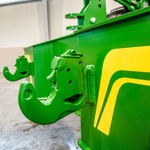 Bressel und Lade Frontgewicht mit Fanghaken