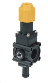 ARAG Proportional-Regelventil Serie 463 manuell mit Flanschanschluss Tülle 19 mm