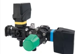 ARAG Hauptschaltventil Serie 871 mit elektrisch gesteuertem Proportionalventil und T5-Gabelanschluss - Für elektronische Schaltkästen