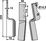 BL5300 Rotorzinken HOW-54L