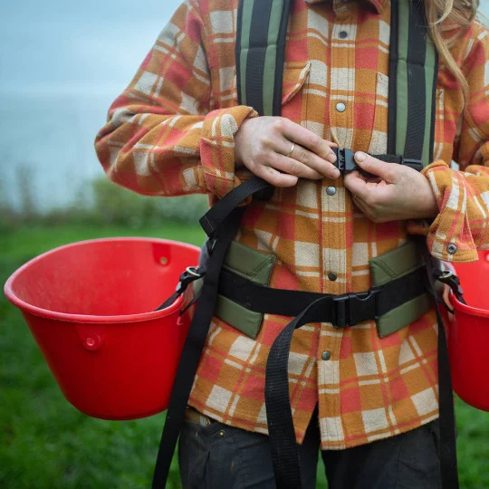 Seitliche Erntekörbe 2 x 10 L