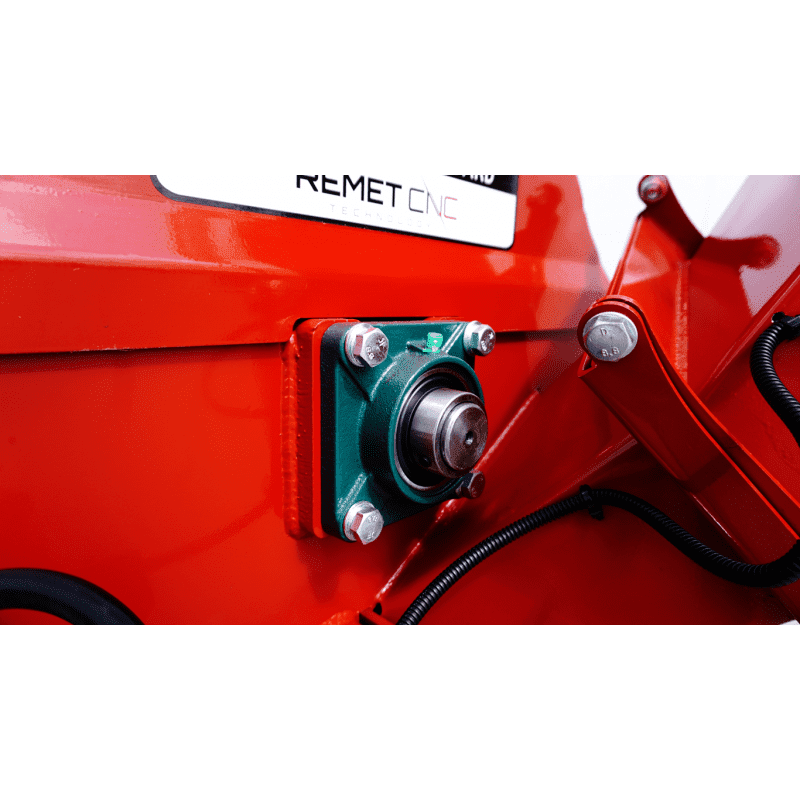 RTE-630 disc chipper – professional wood chipper 12 cm with 7.5 kW & chassis