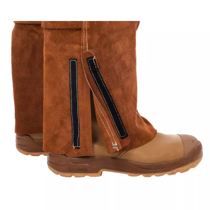 Lederstiefel, braun, Wildleder, Seitlicher Reißverschluss, Gummisohle