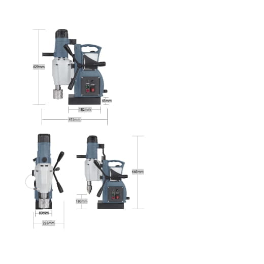 Coremag magnetic drilling machine - Weldon chuck - steel 12-75mm