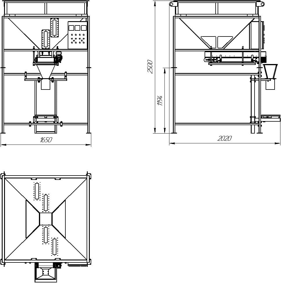 Bagging scale & packaging machine 1000L | 0.15–50 kg | Precision bagging system