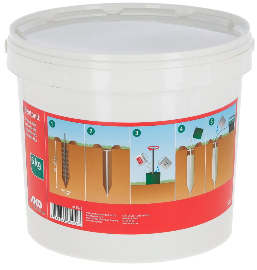 Erdungs-Mix Bentonit 6kg – Optimale Erdung für Elektrozaun