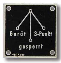 BL25550 Schild Kraftheber