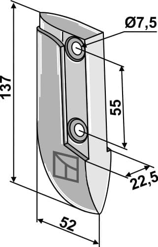 BL29361 Säschar - passend zu Lely Polymat 2100416030
