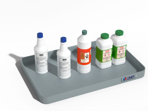 EMP Auffangschale 8 Liter - ergonomisch geformt | Farbe: grau, ohne Gitterrost