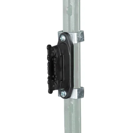 4x Patura Breitband-Klemmisolator für T-Pfosten mit Montageklammern