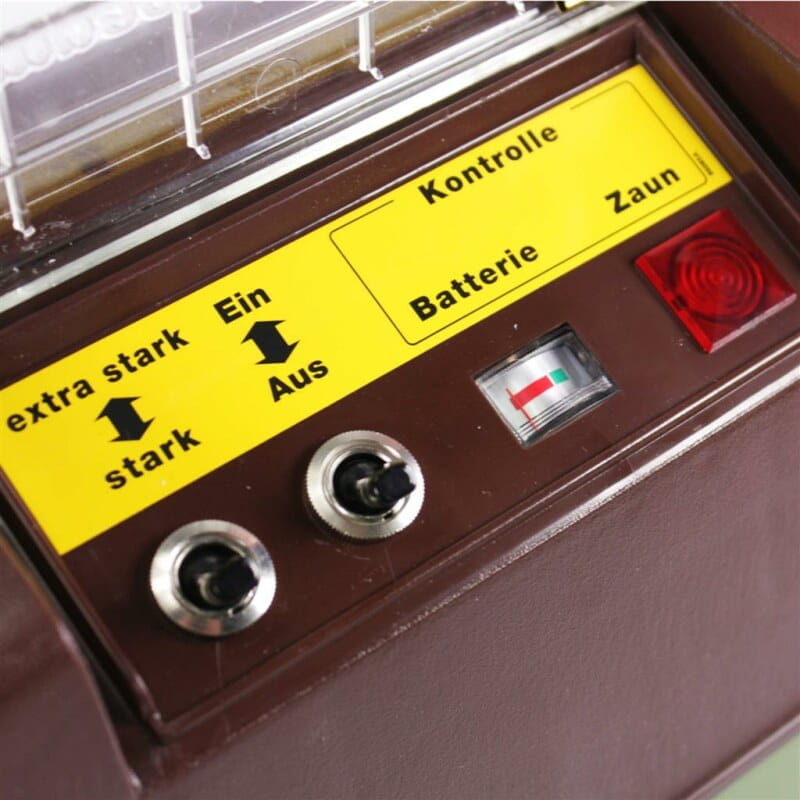 Weidezaungerät 9V bis 4km - ohne Batterie