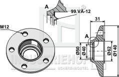 BL29397 Lagerflansch (Neues Modell)