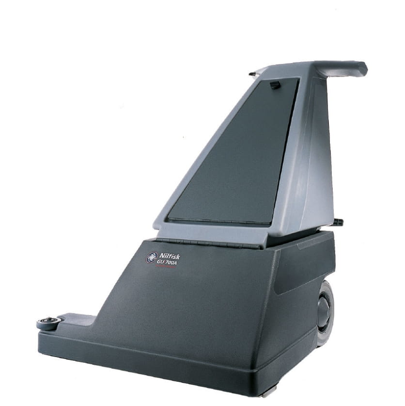 Nilfisk GU700A upright vacuum cleaner – powerful commercial vacuum cleaner for large carpeted areas
