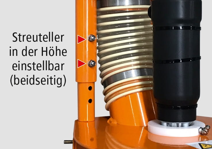 LEHNER POLARO L Streuer | 380 L Streusalz-Streuer | 12-Volt Winterdienstgerät