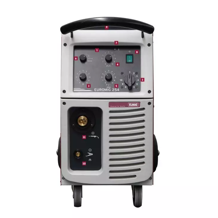 Elmag Professional MIG/MAG Welding Machine 230/400 V | 165 A