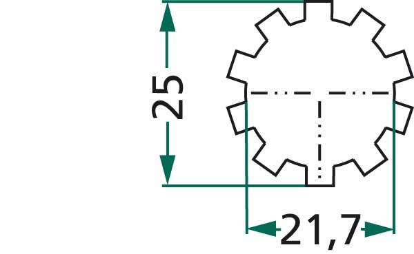 Driving disc 225 B/Z