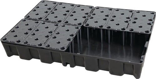 P314591 Cemo Auffangwanne 120l mit Plattenoberfläche