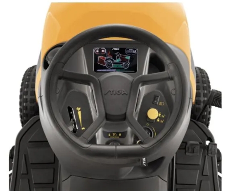 STIGA Estate 9102 W Rasentraktor – 102 cm – 24,6 PS Honda GXV 630 – Mulchkit, Anhängerkupplung & Ladegerät inklusive