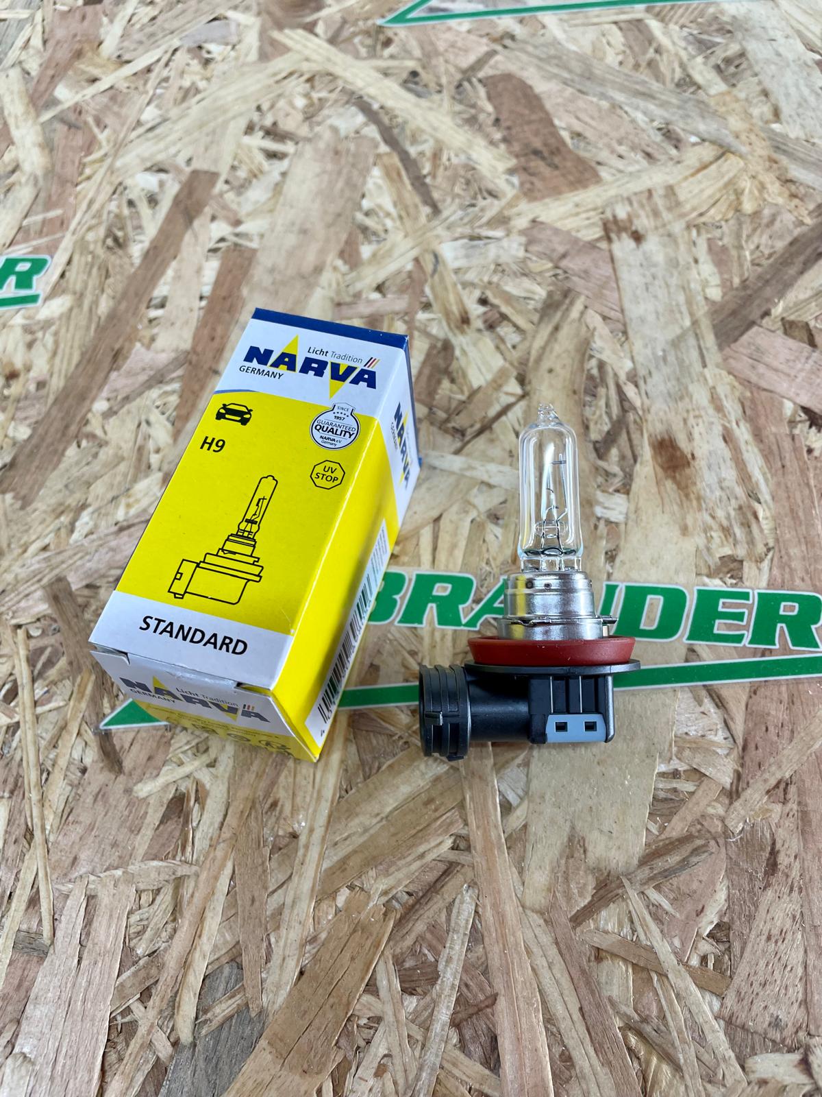 NARVA Glühlampe Fernscheinwerfer - H9 12V 65W PGJ19-5, Halogen