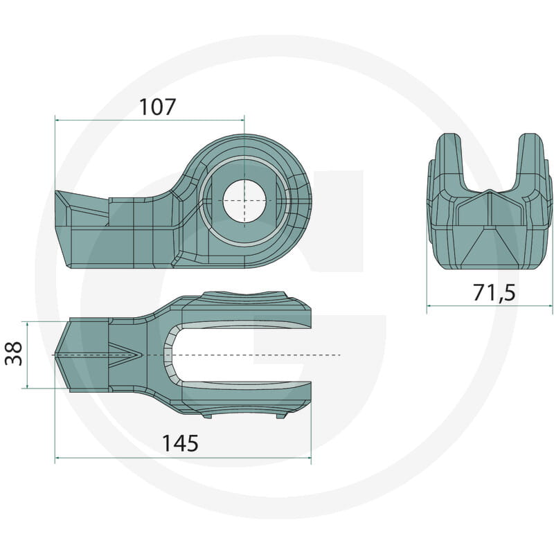 Carbide Werkzeug Schlegel Hartmetall - passend zu Prinoth