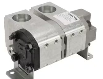 Casappa hydraulic distributor motor 2x 11cm3 / DBV 180bar