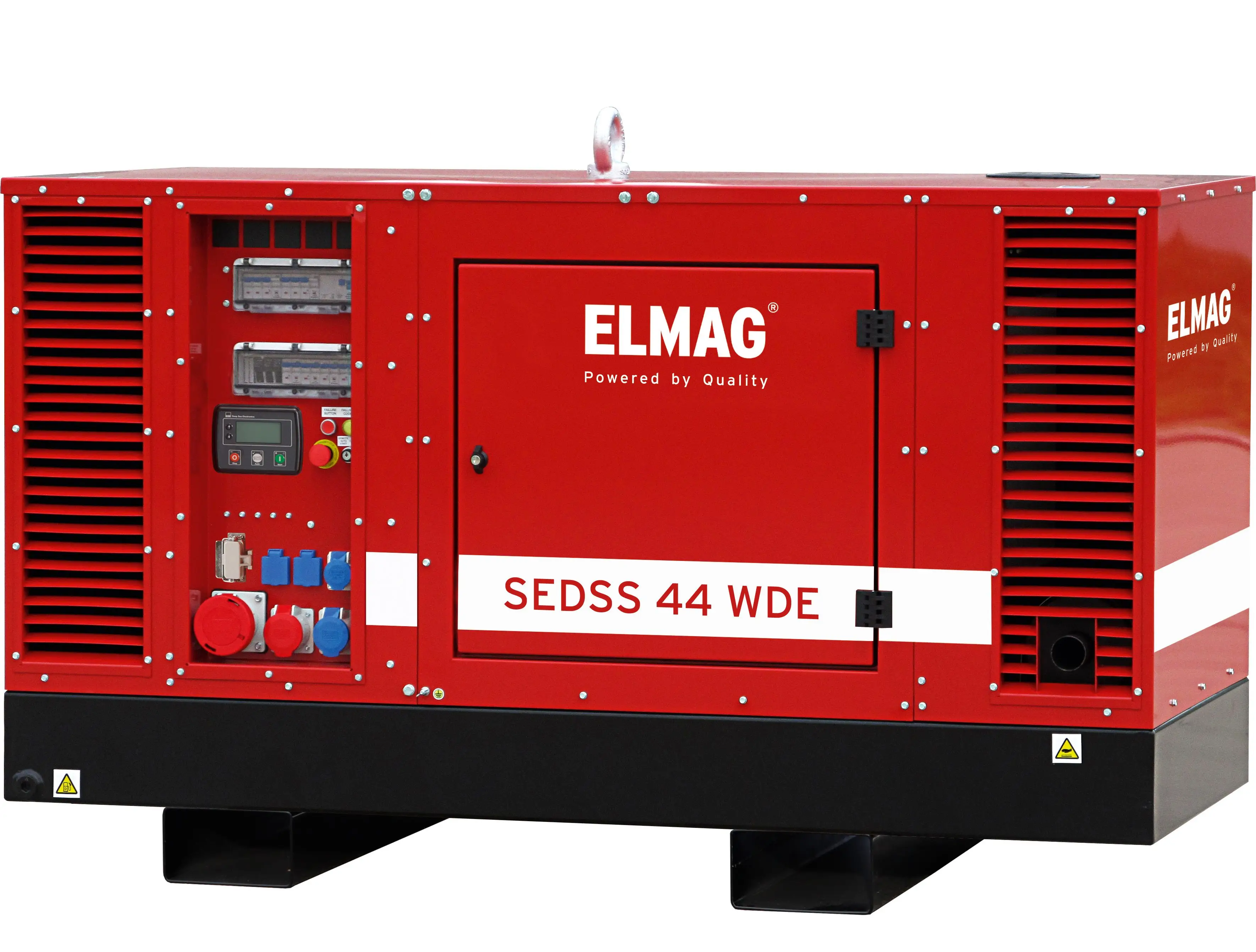 Elmag water-cooled diesel generator 33kVA with KUBOTA engine and cooling water preheating