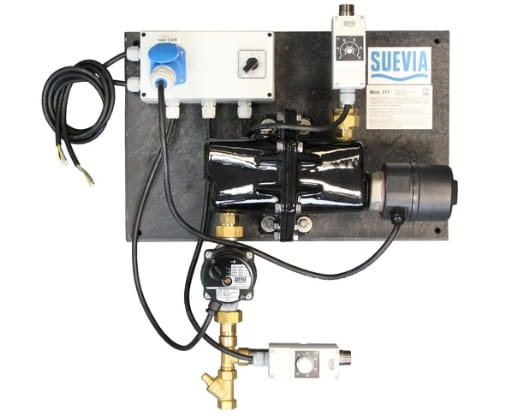 Suevia heating unit model 317, 230 V, 3000 W, pump 93 W