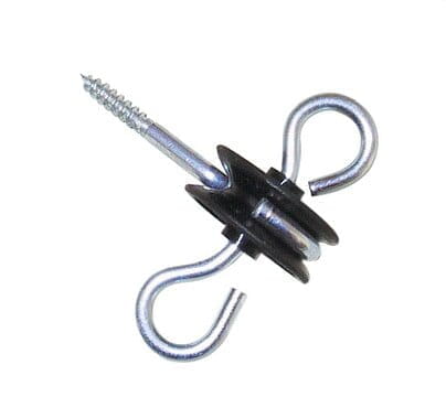 10030 10x Torgriffisolator mit 2 Einhängeösen